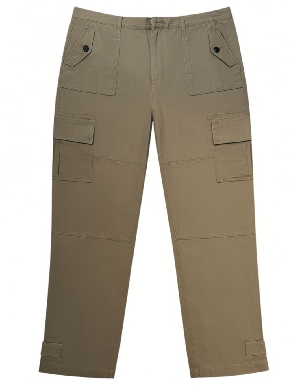 FIND MENS Cargo Khaki Tan Pants Amazon Pockets 38x32